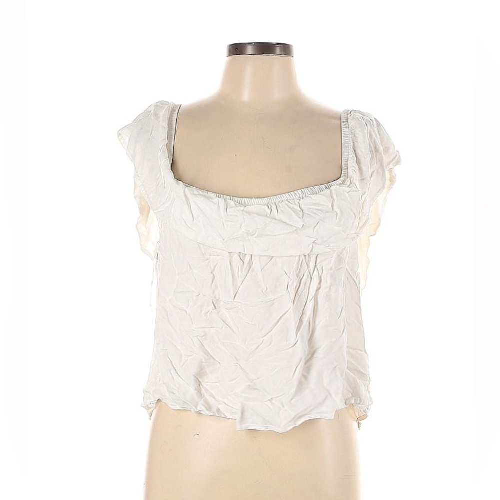 Style Envy - Size L Sleeveless blouse - white